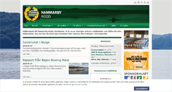 Desktop Screenshot of hammarbyrodd.se