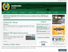 Tablet Screenshot of hammarbyrodd.se